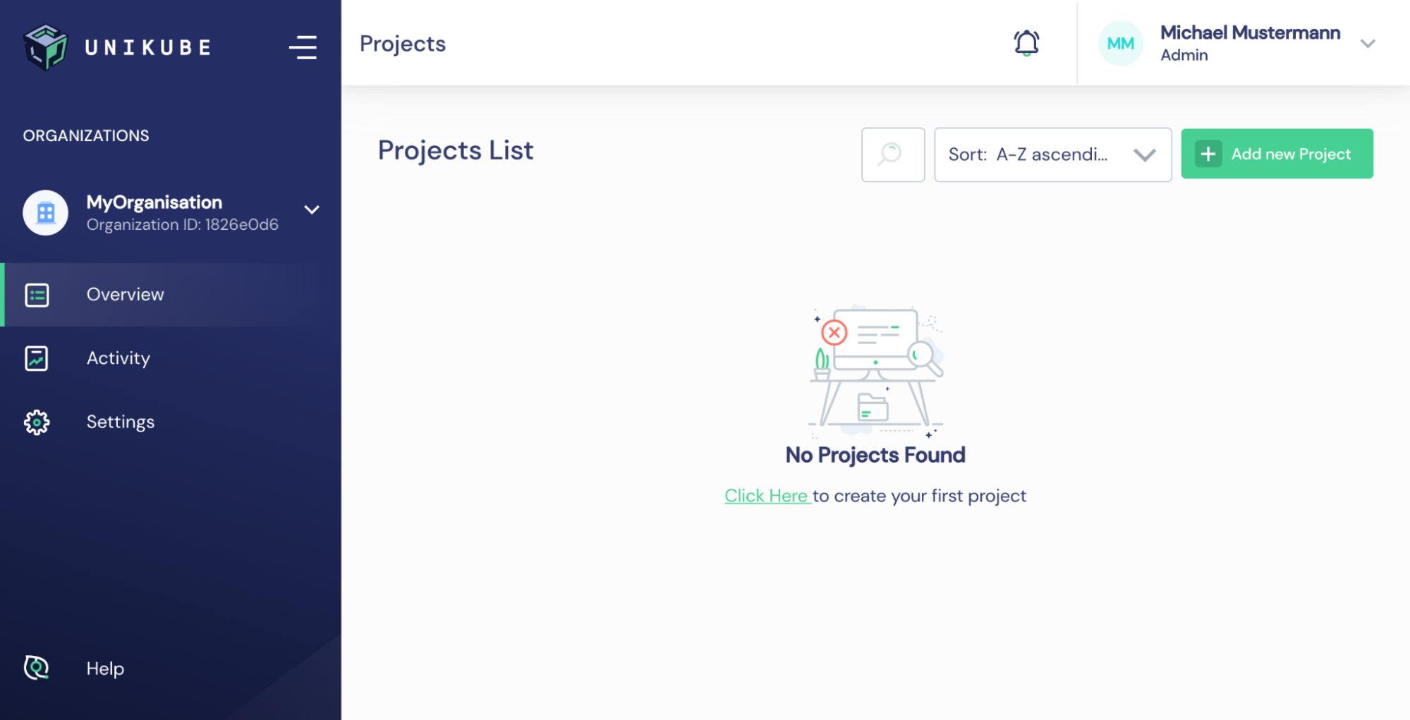 Create a project list